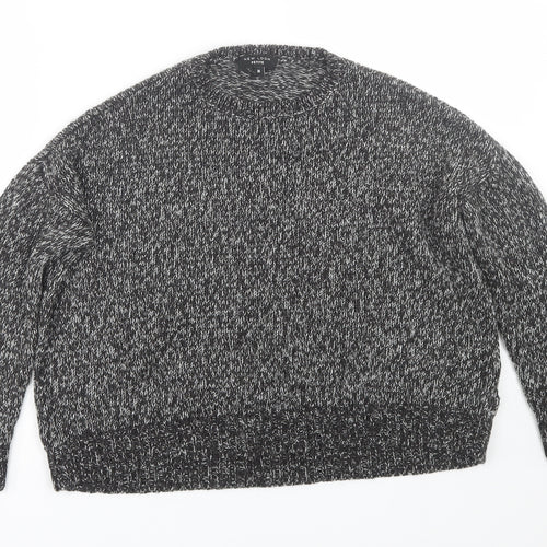 New Look Womens Black   Pullover Jumper Size M