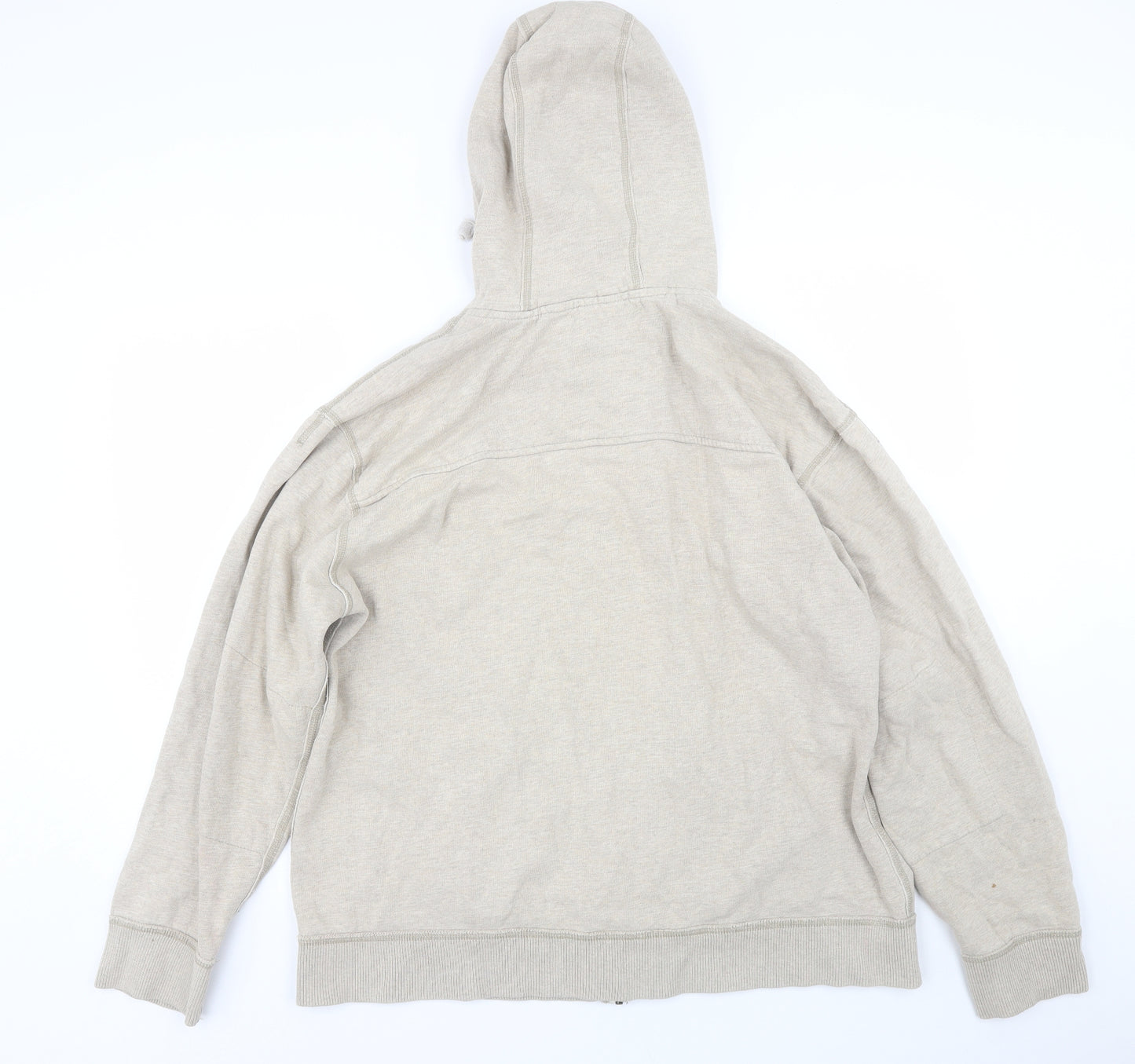 NEXT Mens Beige   Full Zip Hoodie Size 2XL