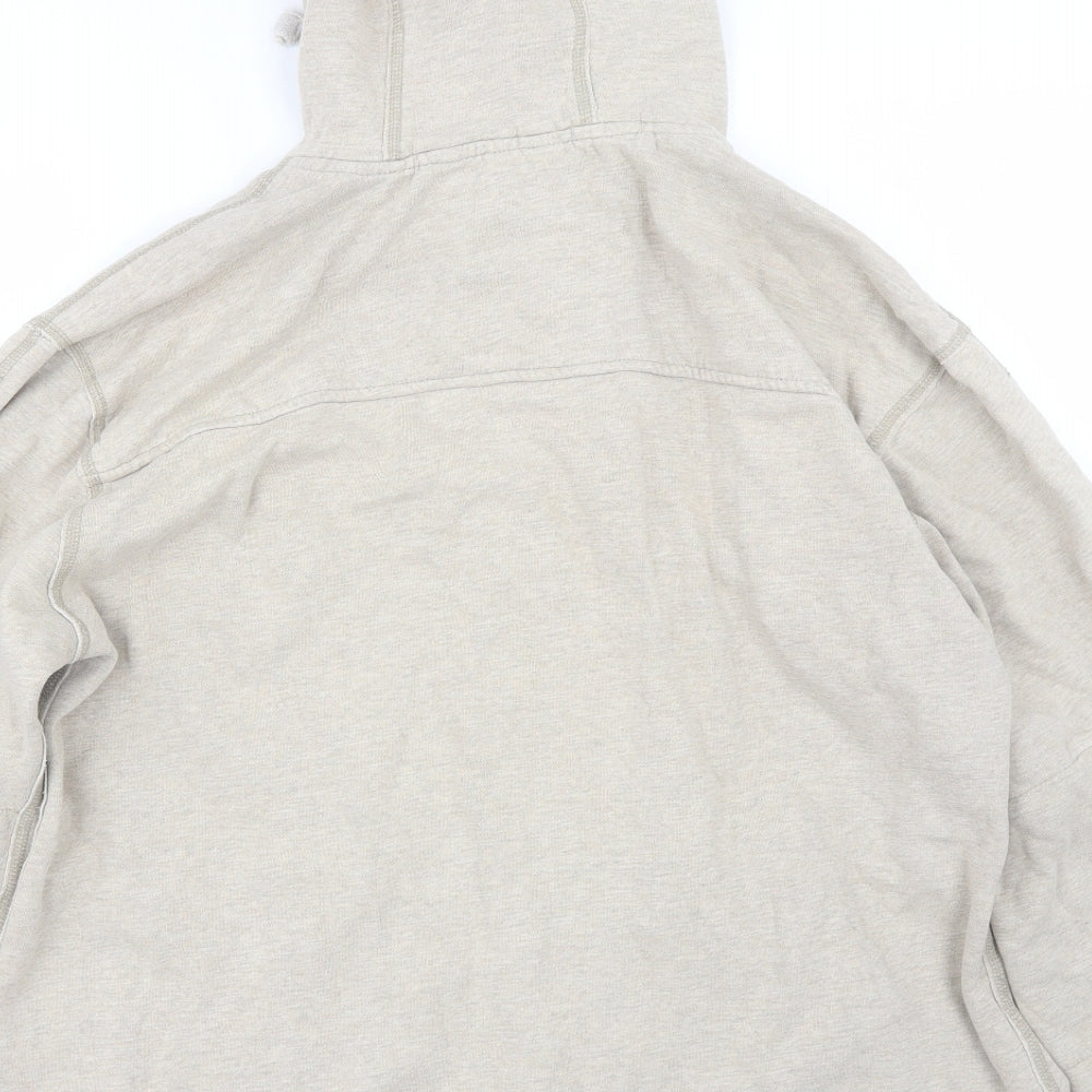 NEXT Mens Beige   Full Zip Hoodie Size 2XL