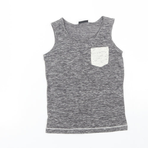NEXT Girls Grey   Basic Tank Size 5 Years