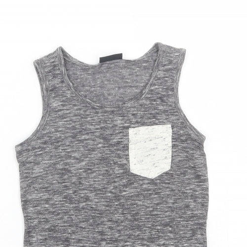 NEXT Girls Grey   Basic Tank Size 5 Years