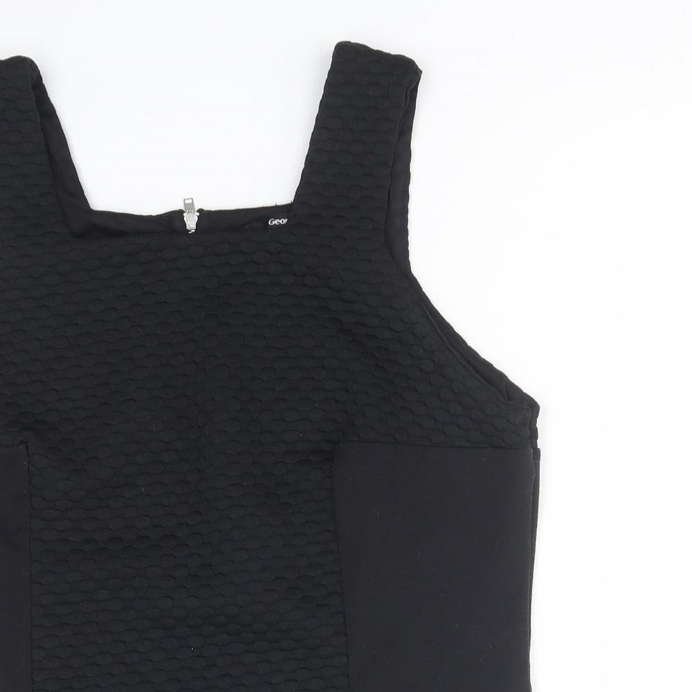 George Womens Black   Basic Tank Size 12