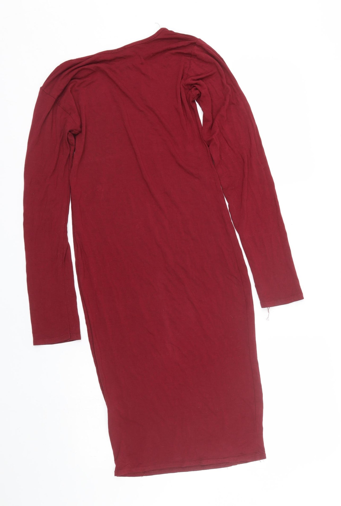 Me Womens Red   T-Shirt Dress  Size M