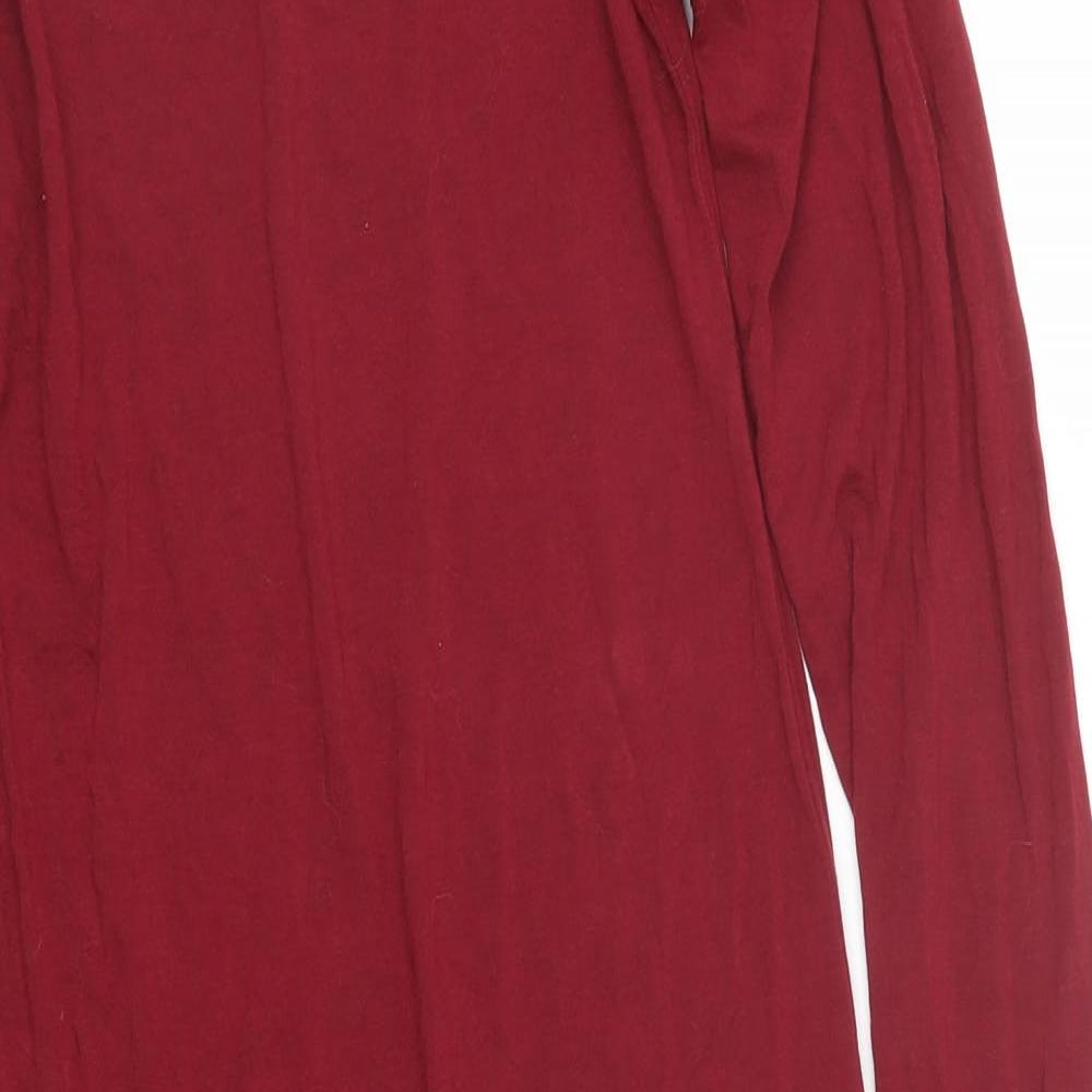 Me Womens Red   T-Shirt Dress  Size M
