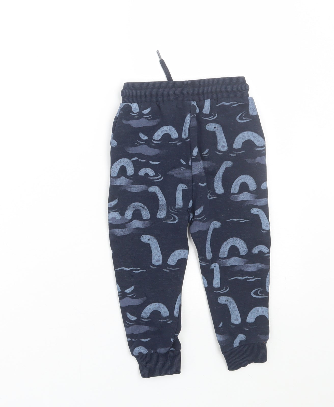 TU Boys Blue   Jogger Trousers Size 18-24 Months  - Loch ness
