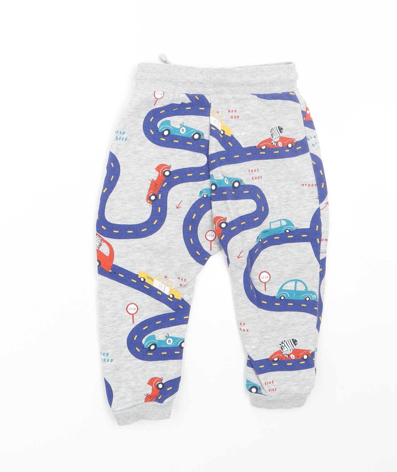 George Boys Grey   Jogger Trousers Size 18-24 Months
