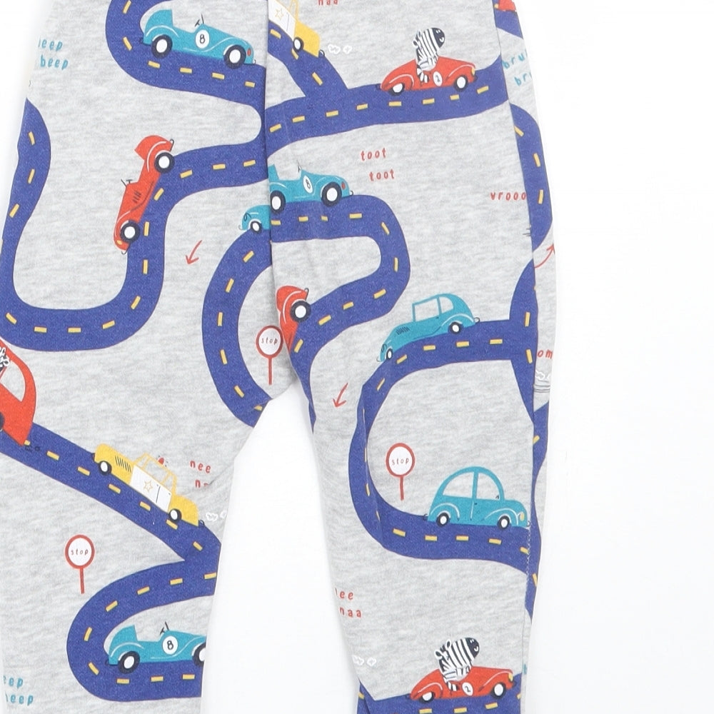 George Boys Grey   Jogger Trousers Size 18-24 Months