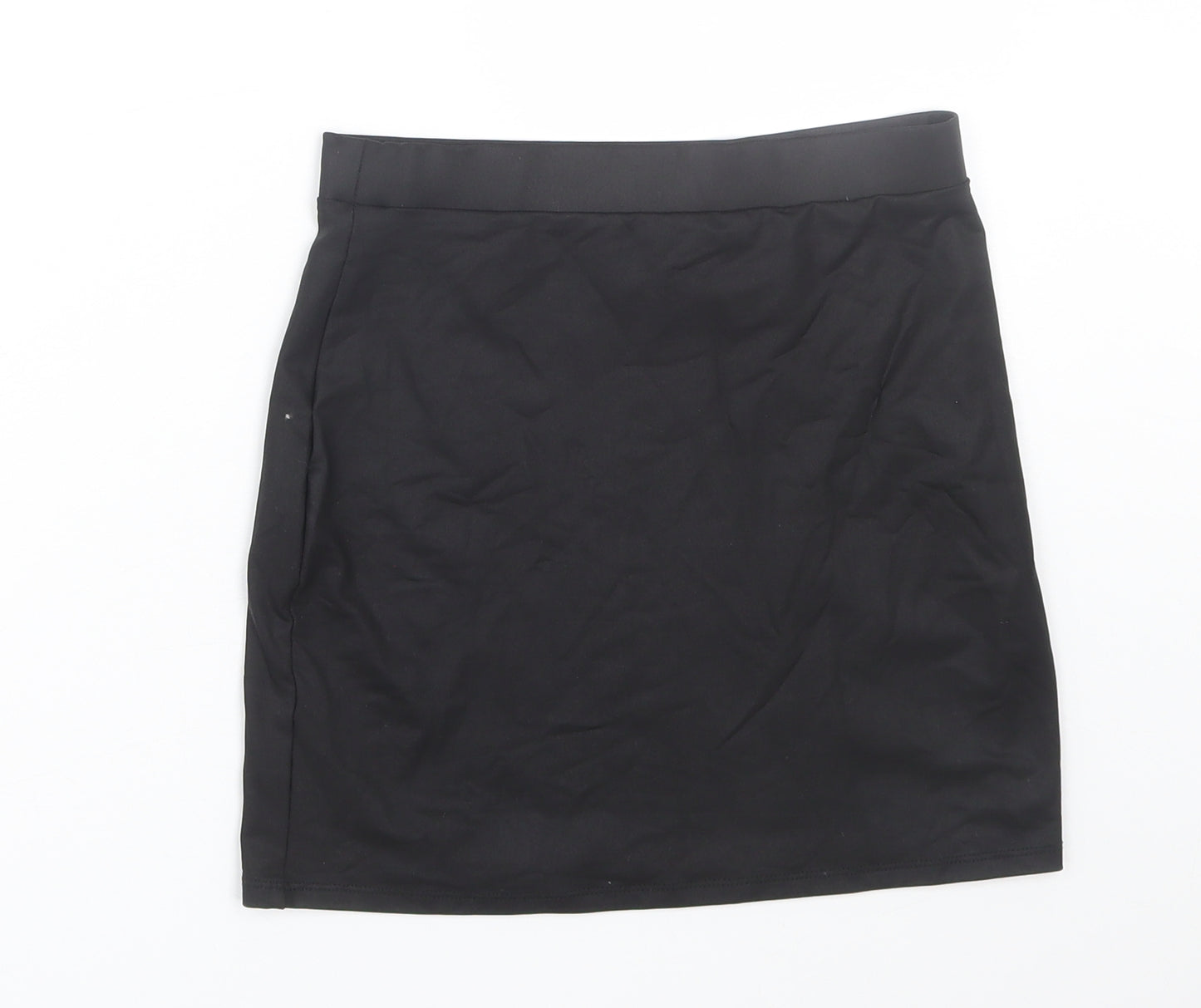 Candy Girls Black   Mini Skirt Size 12 Years