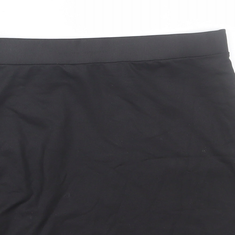 Candy Girls Black   Mini Skirt Size 12 Years