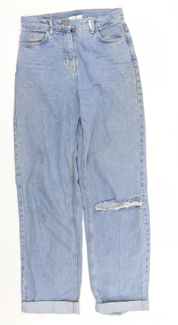 COLLUSION Mens Blue Denim Straight Jeans Size 26 L31 in