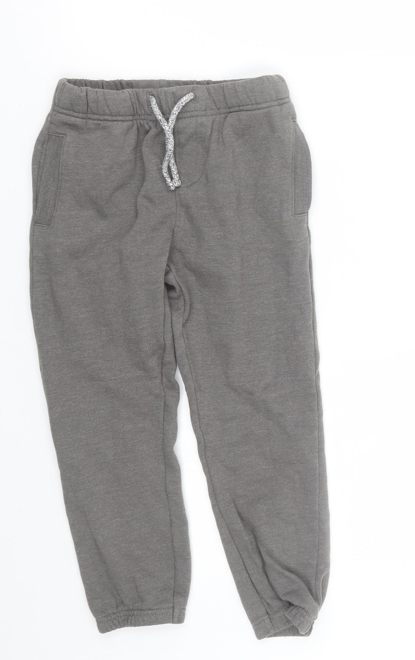 pep&co Boys Grey   Jogger Trousers Size 6-7 Years