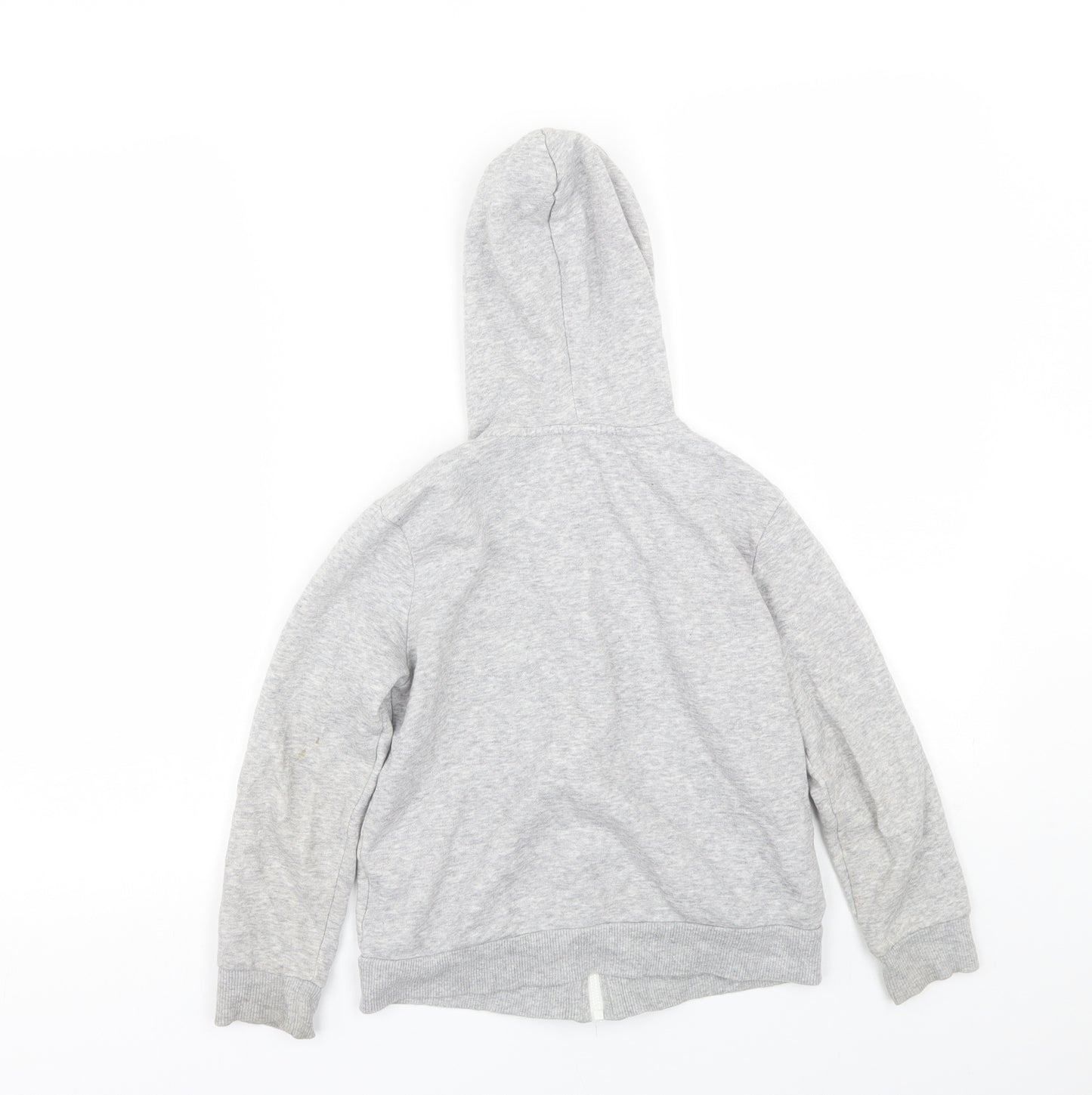 H&M Boys Grey   Full Zip Hoodie Size 7-8 Years