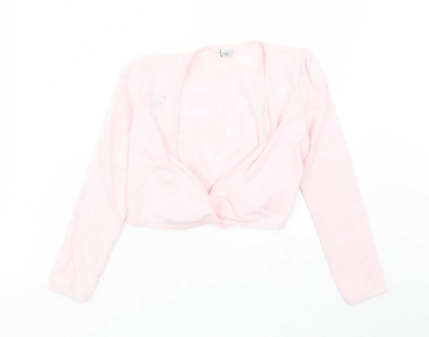 TU Girls Pink   Basic T-Shirt Size 7 Years