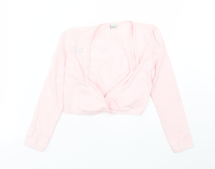 TU Girls Pink   Basic T-Shirt Size 7 Years