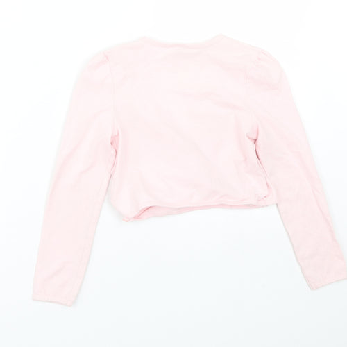 TU Girls Pink   Basic T-Shirt Size 7 Years