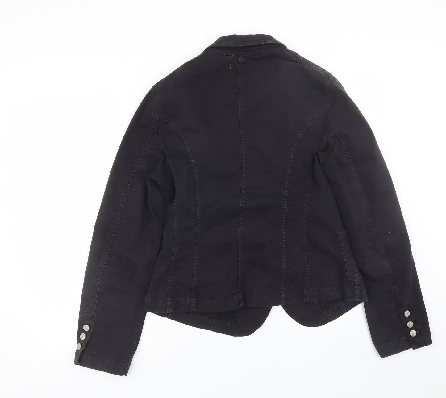 Sand White Womens Black   Jacket Coat Size L