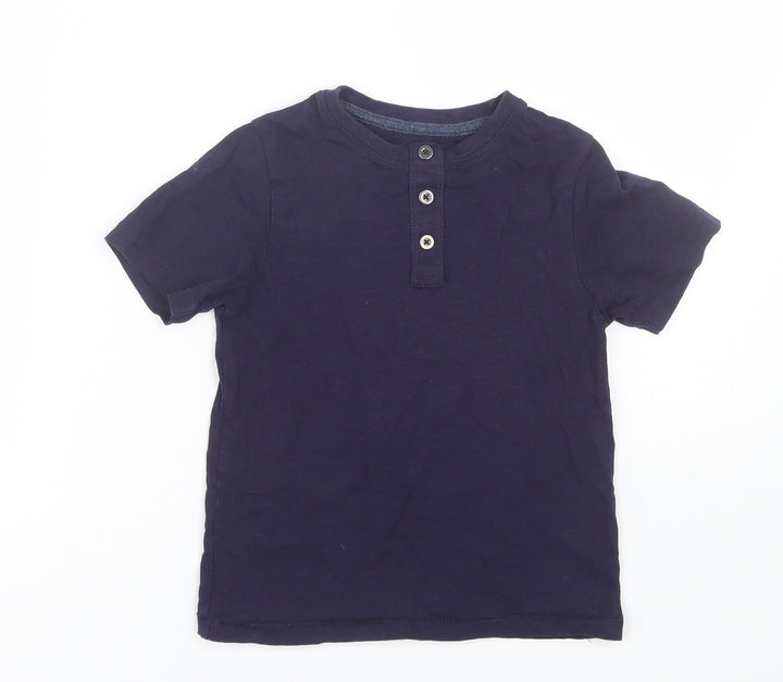 TU Girls Blue   Basic T-Shirt Size 4 Years