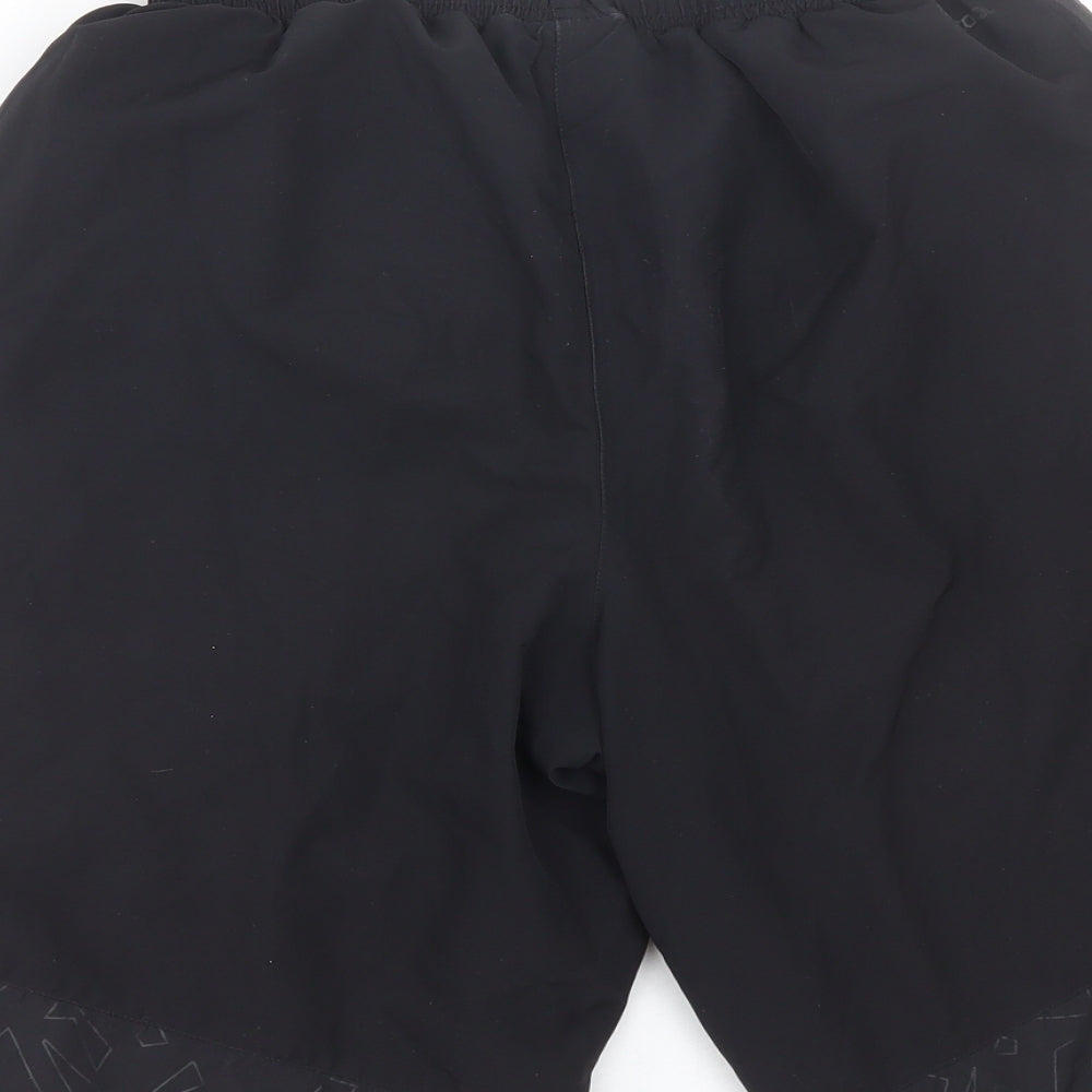 adidas Mens Black Striped  Athletic Shorts Size M - Olympics 2012