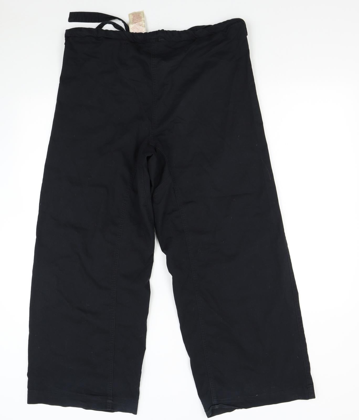 Nike Mens Black   Track Pants Trousers Size M L27 in