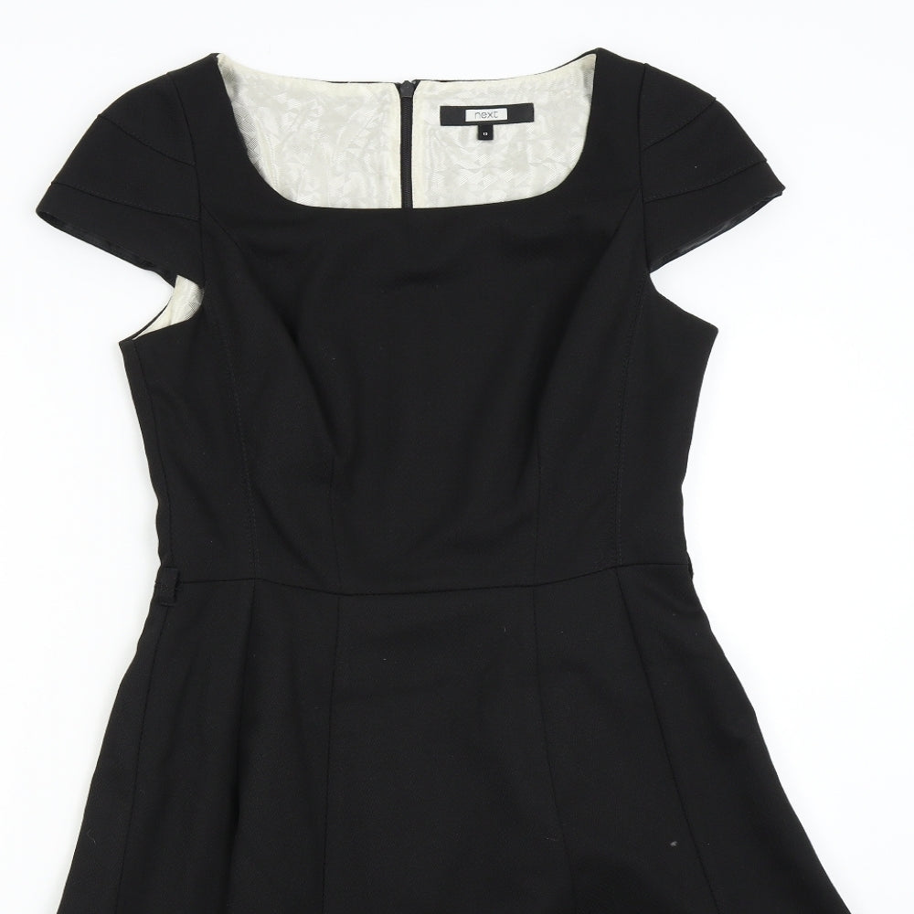 NEXT Womens Black   Fit & Flare  Size 12