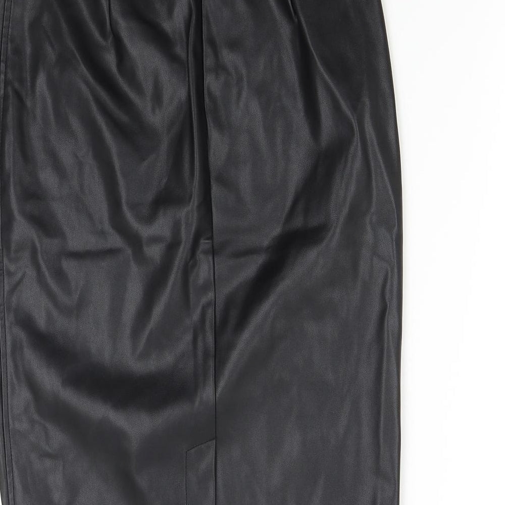 Lipsy Womens Black   Straight & Pencil Skirt Size 12
