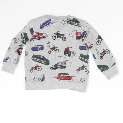 F&F Baby Grey   Pullover Jumper Size 12-18 Months  - Motors