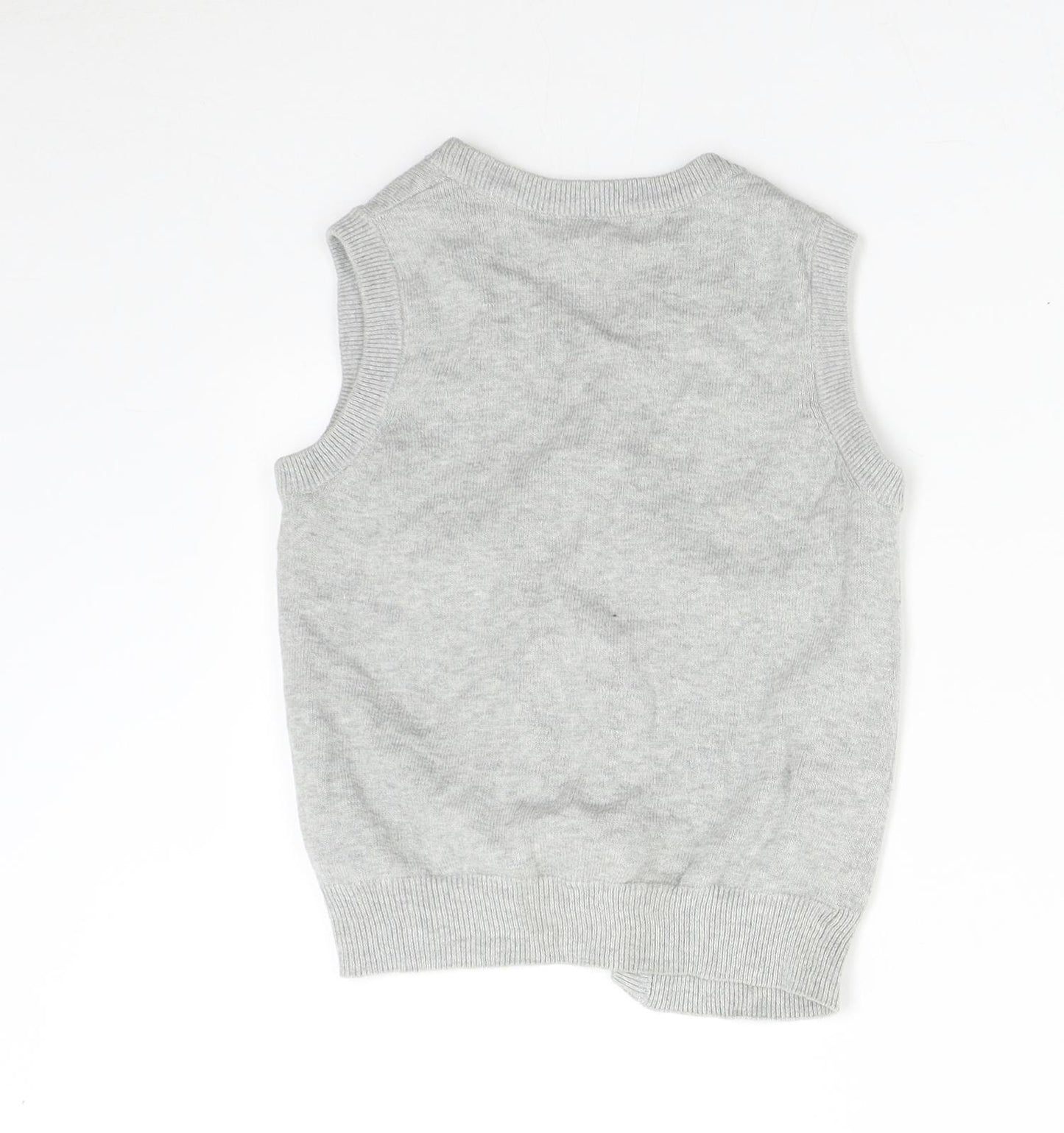 Matalan Boys Grey  Knit Cardigan Jumper Size 3-4 Years