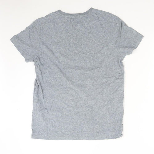 Superdry Mens Grey    T-Shirt Size L