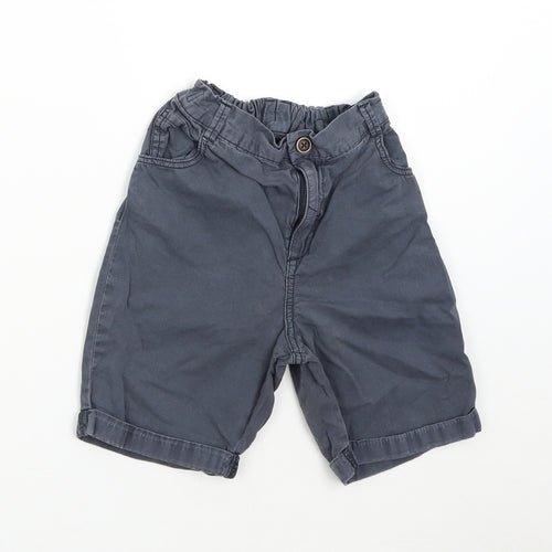 Nutmeh Boys Grey   Utility Shorts Size 6-7 Years