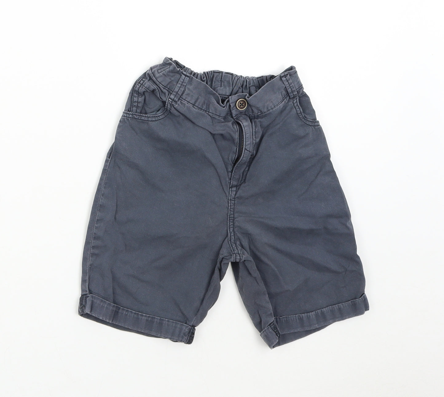 Nutmeh Boys Grey   Utility Shorts Size 6-7 Years