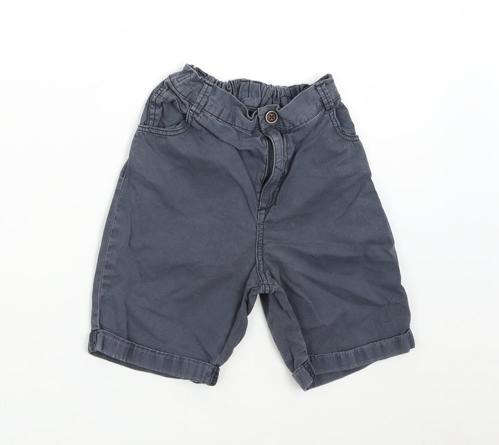 Nutmeh Boys Grey   Utility Shorts Size 6-7 Years