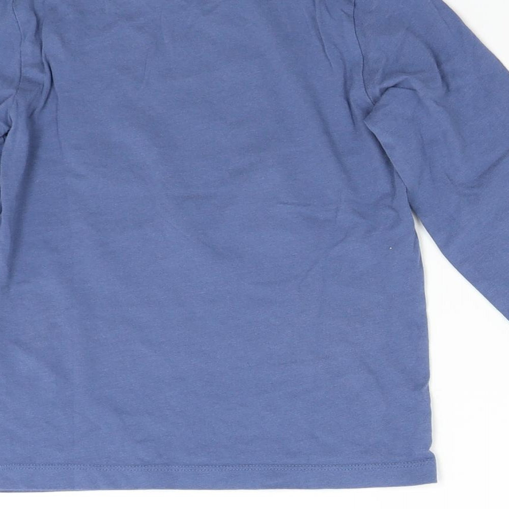 H&M Boys Blue   Basic T-Shirt Size 5-6 Years  - Big Bro