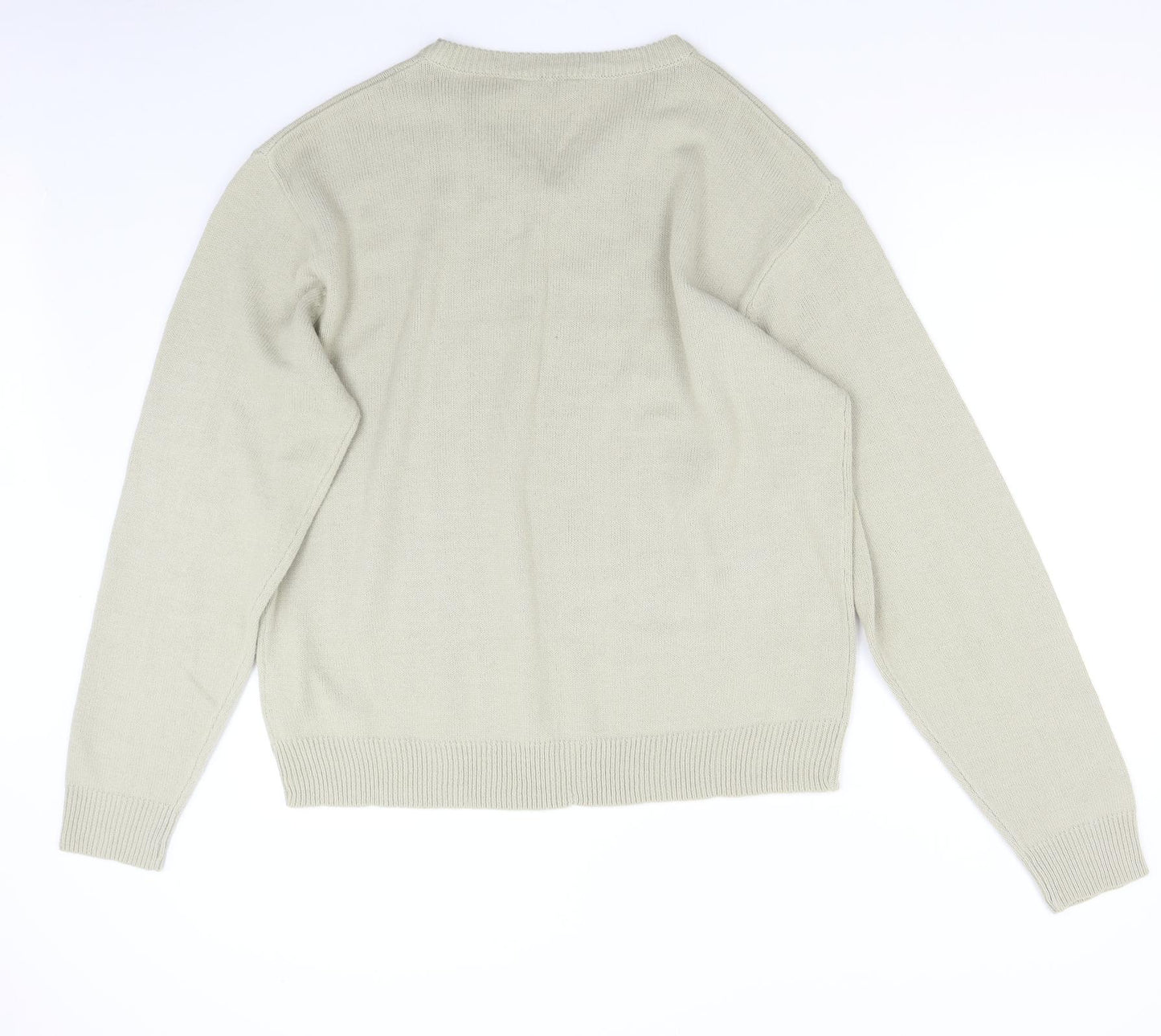 Cutting Edge Mens Beige  Knit Pullover Jumper Size 2XL