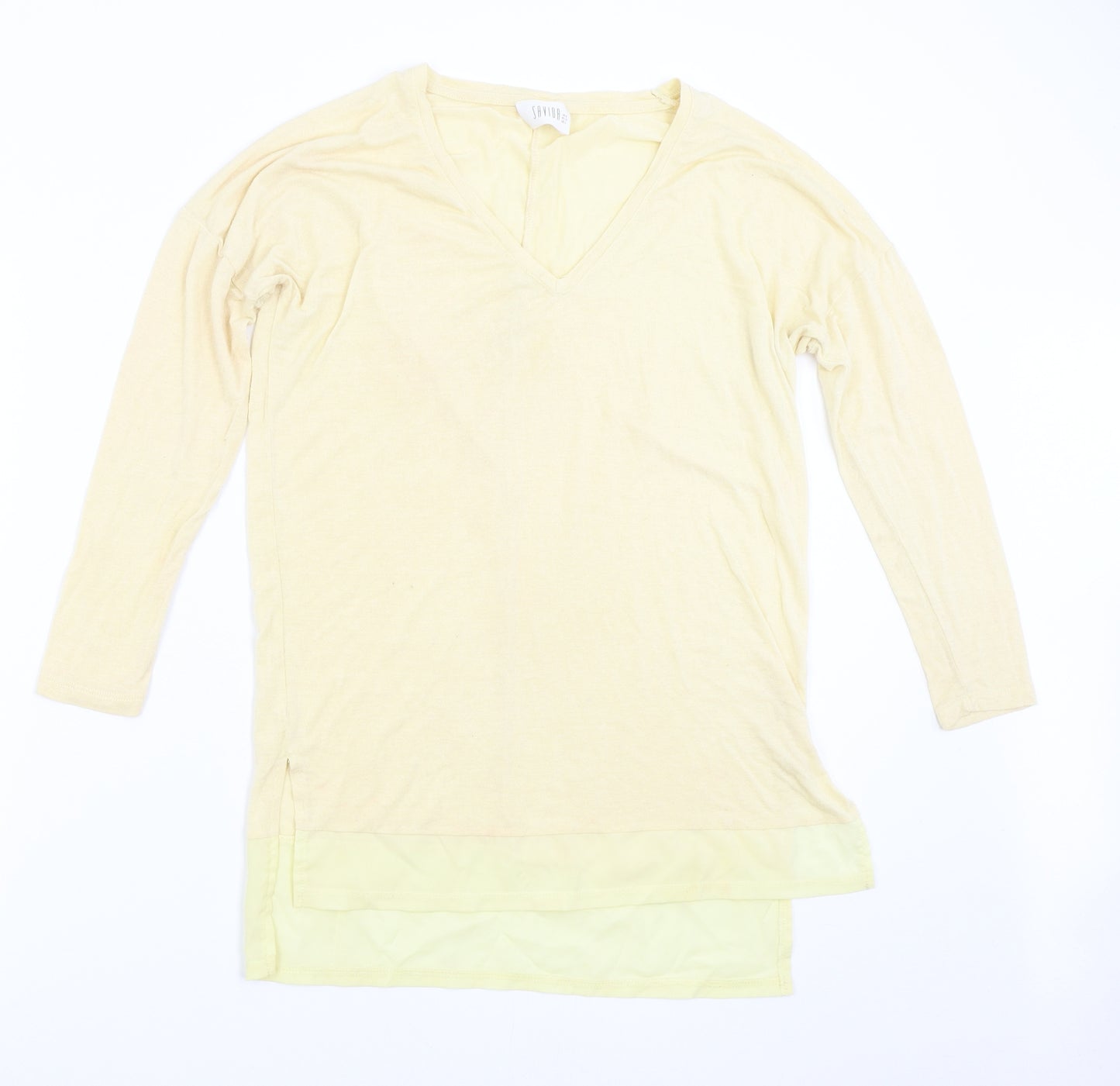 Savida Womens Yellow   Pullover Jumper Size 8