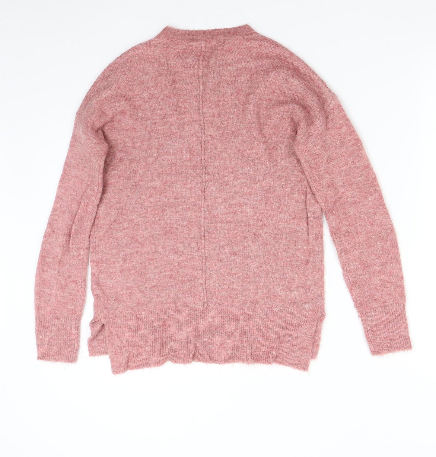 Papaya Womens Pink  Knit Pullover Jumper Size S