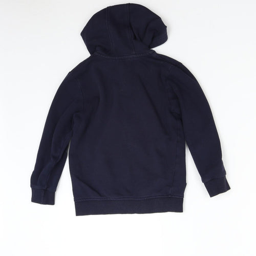 George Boys Blue   Full Zip Hoodie Size 6-7 Years
