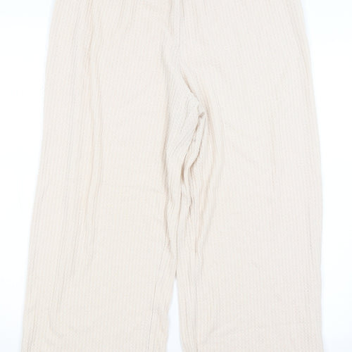 New Look Womens Beige   Trousers  Size M L27 in