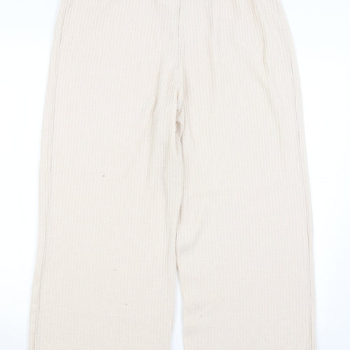 New Look Womens Beige   Trousers  Size M L27 in