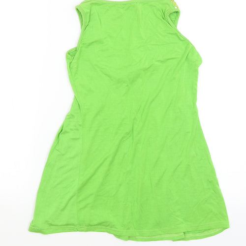 Decoco Fashion Womens Green   Basic Tank Size M