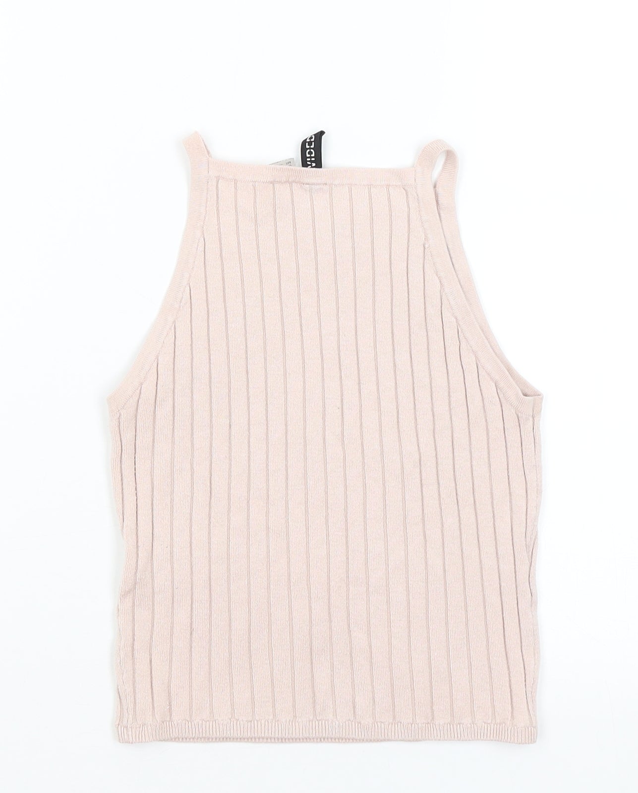 Divided Womens Pink   Cropped Tank Size XS