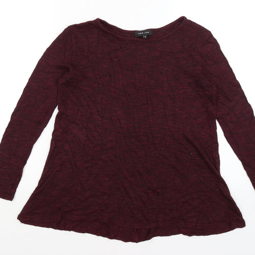 New Look Womens Red   Pullover Jumper Size 10
