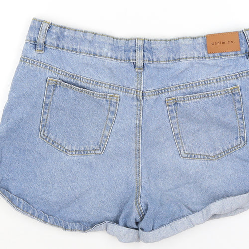 Denim Co Girls Blue   Hot Pants Shorts Size 14-15 Years