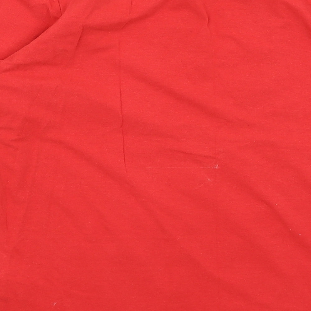 Primark Womens Red   Basic T-Shirt Size S