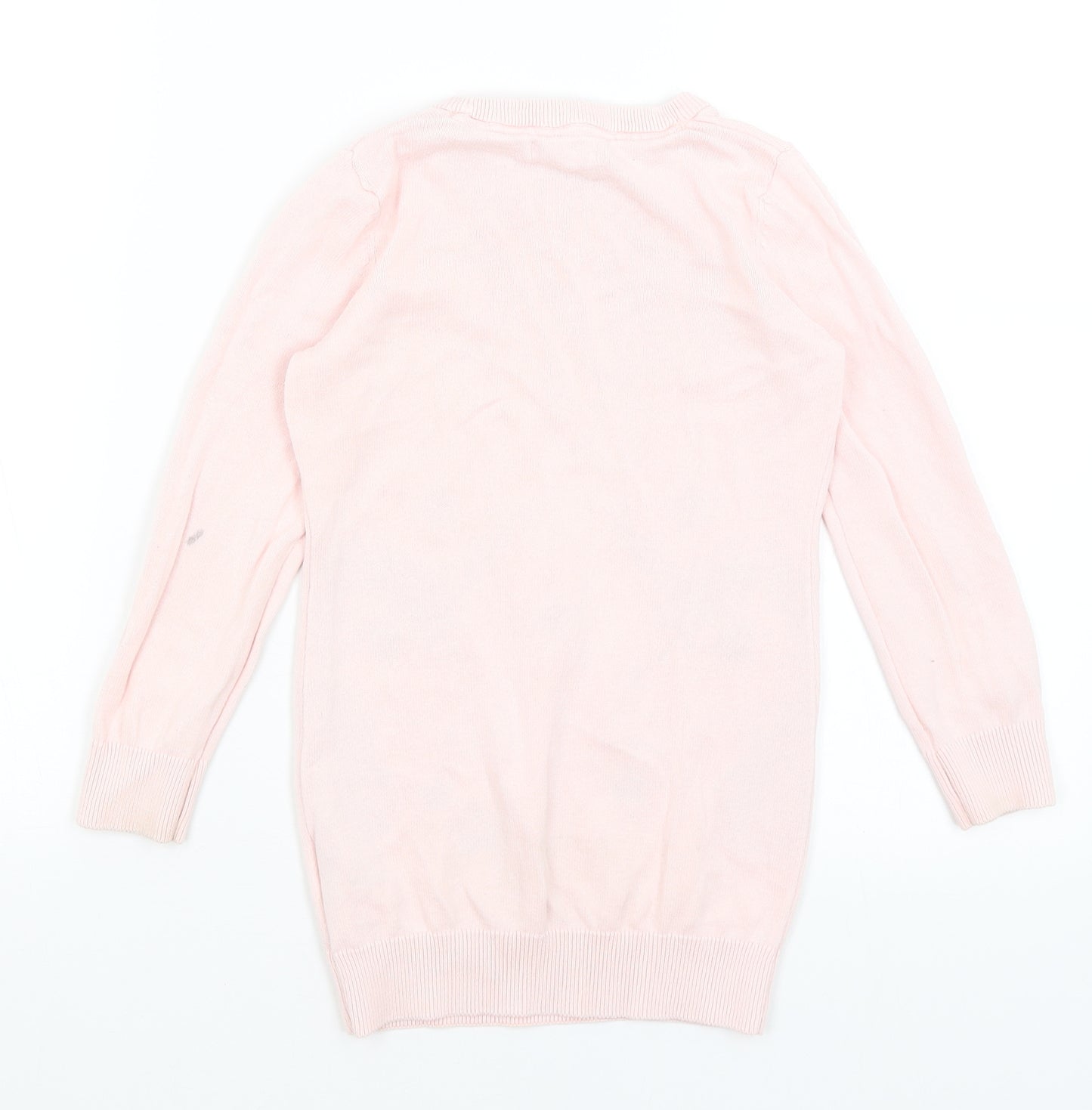 Blue Zoo Girls Pink   Pullover Jumper Size 5-6 Years  - Unicorns