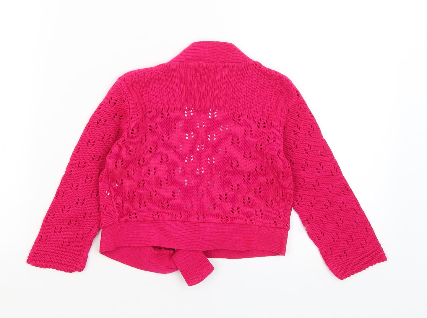 Mya Girls Pink   Shrug Jumper Size 7-8 Years