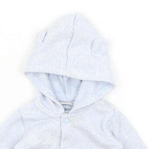 Watch Me Grow Baby Blue   Cardigan Jumper Size 3-6 Months  - Cute