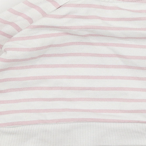 Primark Baby White Striped  Pullover Jumper Size 3-6 Months  - You Make Me Smile