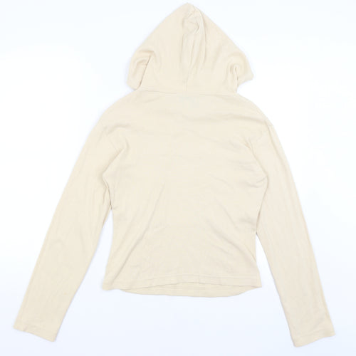 Ozone Womens Beige   Pullover Hoodie Size S