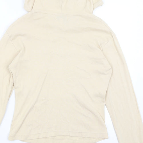 Ozone Womens Beige   Pullover Hoodie Size S