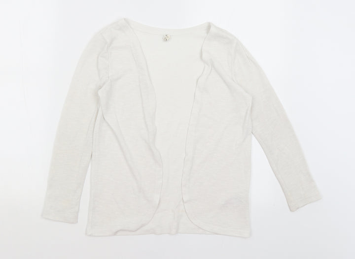 Young Dimension Girls White   Shrug Jumper Size 9-10 Years